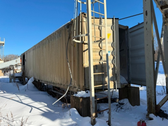 40FT. CONEX CONTROL CENTER for housing switchgear & electrical controls, all switchgear & controls