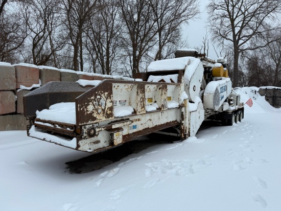 DIAMOND Z DZH6000-9 SERIES HORIZONTAL GRINDER SN:TR9FX4536EC722009 powered by Cat diesel engine,