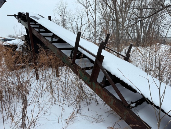 30IN. X 25FT. STATIONARY CONVEYOR CONVEYORS & STACKER