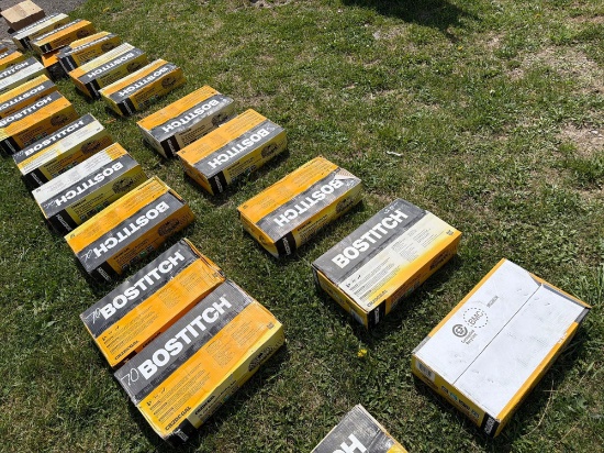11 BOXES BOSTITCH NAILERS