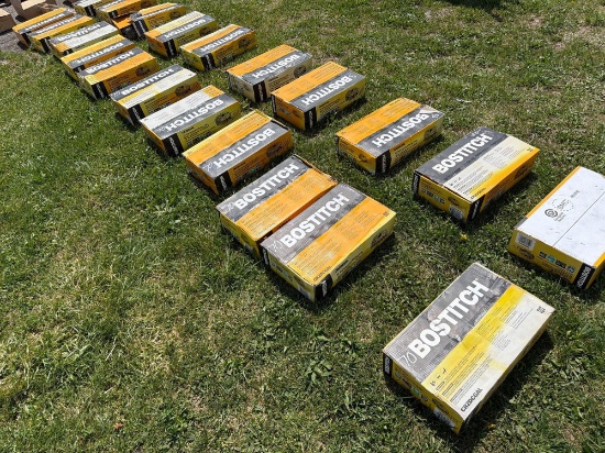 11 BOXES BOSTITCH NAILER
