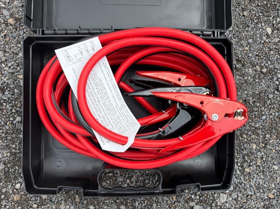 NEW 25FT., 800AMP EXTRA HD BOOSTER CABLE NEW SUPPORT EQUIPMENT