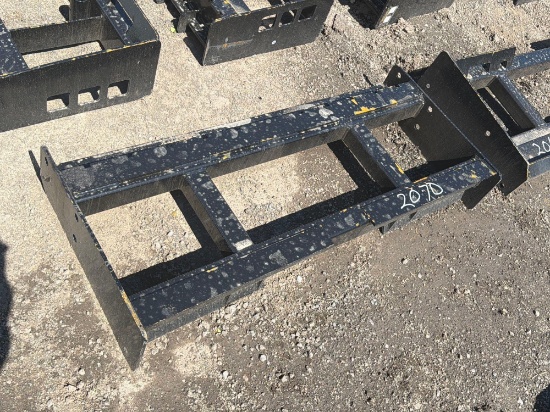 NEW WOLVERINE HEAVY DUTY FORK PLATE SKID STEER ATTACHMENT