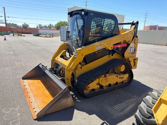 2020 CAT 259D3 RUBBER TRACKED SKID STEER SN:CW900782 powered by Cat diesel engine, equipped with Pro