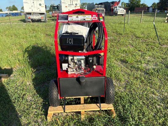 NEW EASY KLEEN MAGNUM GOLD PRESSURE WASHER powered by gas engine, equipped with 4000PSI, 12Volt,