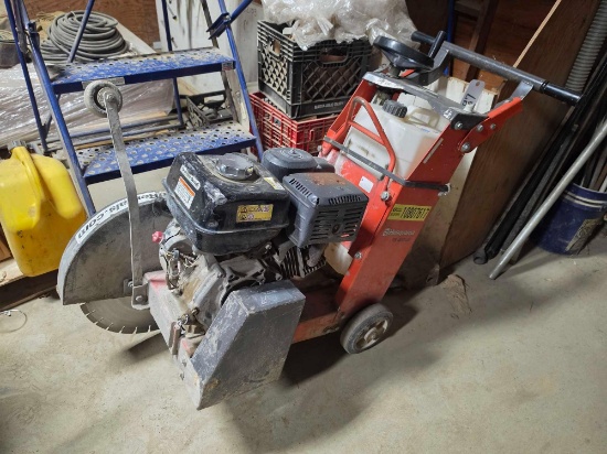 Husqvarna Fs400lv 20in. Concrete Saw Support Equipment Sn:2018-1000070