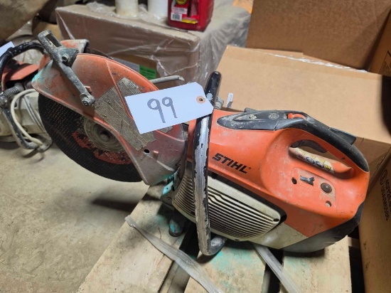Stihl Ts420 Concrete Saw Support Equipment