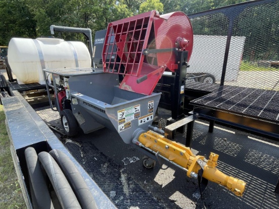 2021 PUTZMEISTER S5 GH TOWABLE GROUT PUMP SN:030600928, 2 Hours, Poly Water Tank, Toro UltraMix