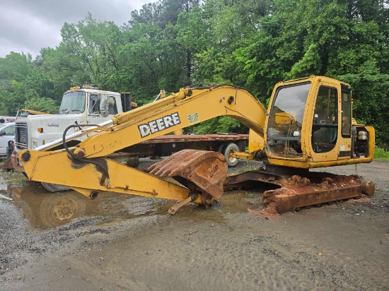 JOHN DEERE 120 HYDRAULIC EXCAVATOR SN:P00120X031939 Parts machine.