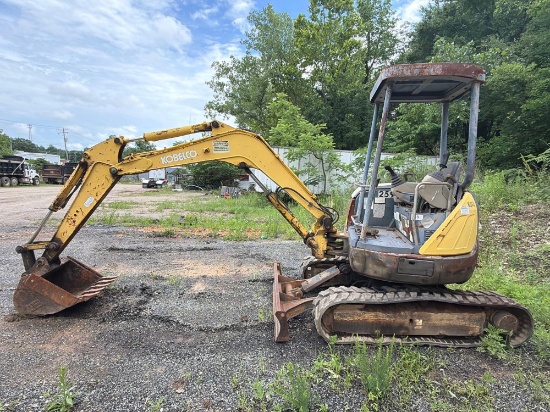 KOBELCO SK30SF HYDRAULIC EXCAVATOR SN:PW08-20608 powered by diesel engine, equipped with OROPS,