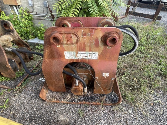 Plate Compactor Excavator Attachment