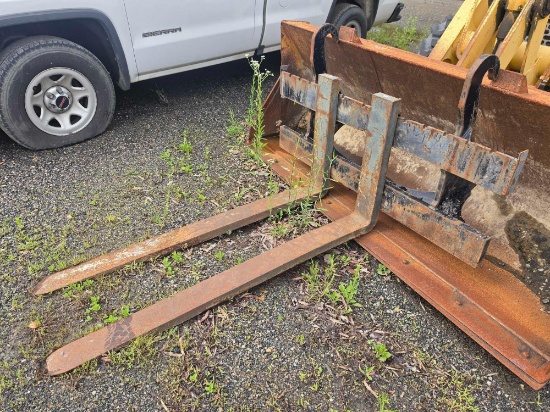 Forks Tractor Loader Backhoe Attachment