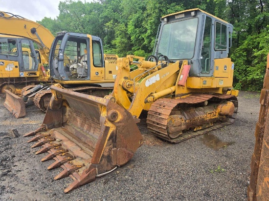 JOHN DEERE 655C SERIES II CRAWLER LOADER SN:LU655CX007088 powered by John Deere diesel engine,