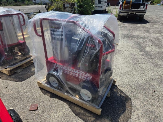NEW EASY KLEEN MAGNUM GOLD PRESSURE WASHER powered by gas engine, equipped with 4000PSI, 12Volt,