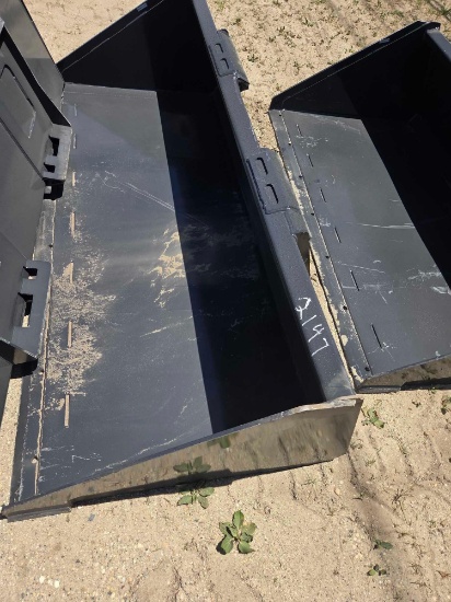 New Wolverine Tdb-11-84w Track Duty Bucket Skid Steer Attachment