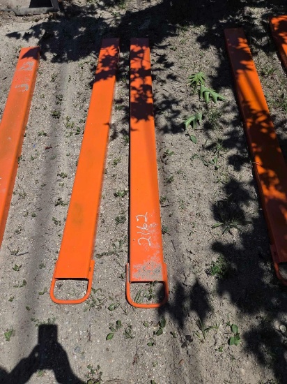 New Wolverine Ex-66-78l 8ft. Pallet Fork Extensions Skid Steer Attachment