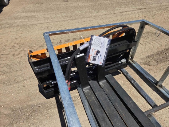 New Wolverine Pfa-11-3300g 48in. Hydraulic Adjustable Pallet Forks Skid Steer Attachment