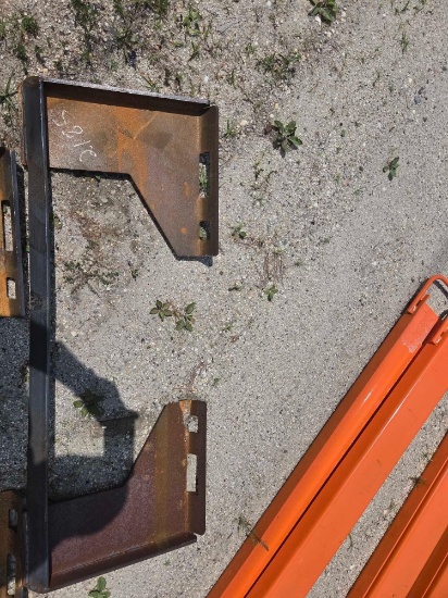 New Wolverine Qmp2-16-12t 1/2in. Universal Quick Attach Mount Plate Skid Steer Attachment