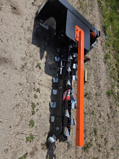 New Wolverine Tcr-12-48h 48in. Trencher Skid Steer Attachment