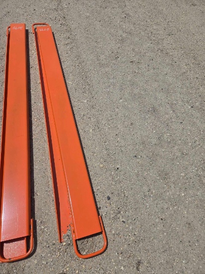 New Wolverine Ex-66-78l 8ft. Pallet Fork Extensions Skid Steer Attachment