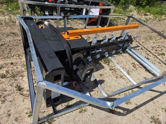 New Wolverine Tcr-12-48h 48in. Trencher Skid Steer Attachment