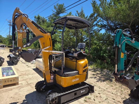 NEW CFG QK20R HYDRAULIC EXCAVATOR powered by RATO gas engine, 23HP, equipped with OROPS, front