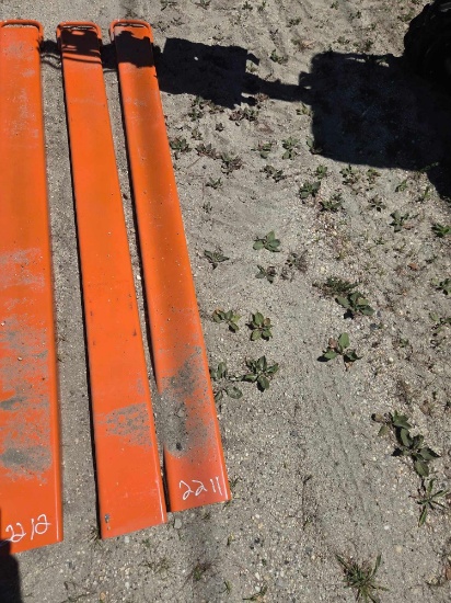 New Wolverine Ex-66-78l 8ft. Pallet Fork Extensions Skid Steer Attachment