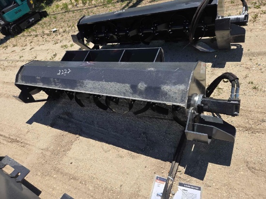 New Wolverine Tl-12-72w 72in. Tiller Skid Steer Attachment