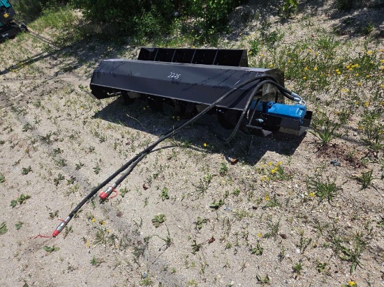 New Mower King Ecsstr072 72in. Rotary Tiller Skid Steer Attachment