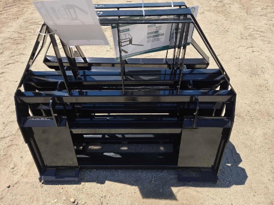 New Mower King Sa Forks Skid Steer Attachment