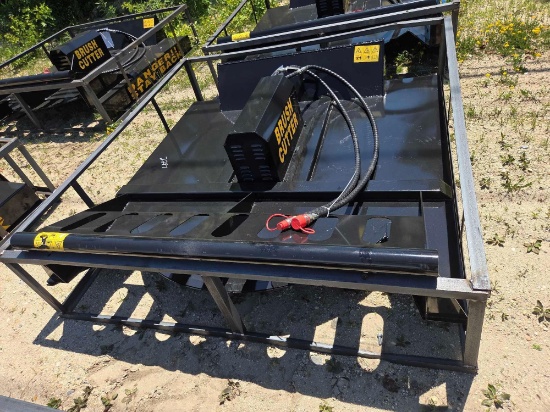 New Mower King Ssrc 77in. Brush Cutter Skid Steer Attachment