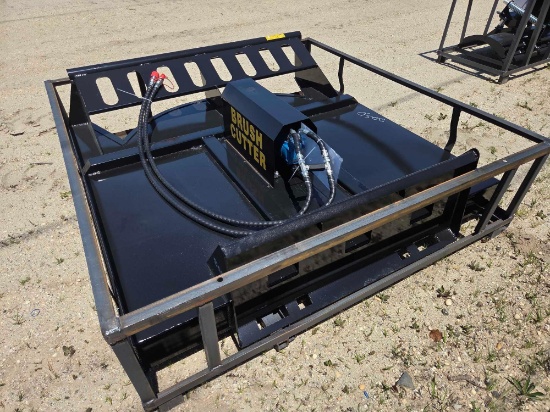 New Mower King Ssrc 77in. Brush Cutter Skid Steer Attachment