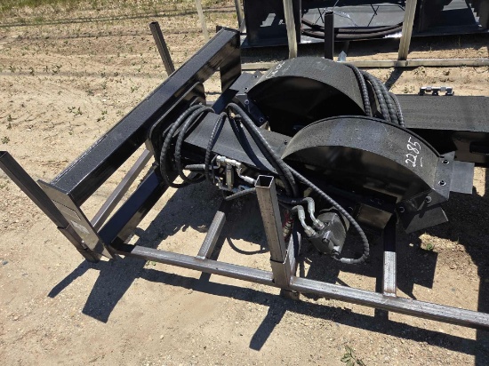 New Giyi Gy-Bsg45 Stump Grinder Skid Steer Attachment