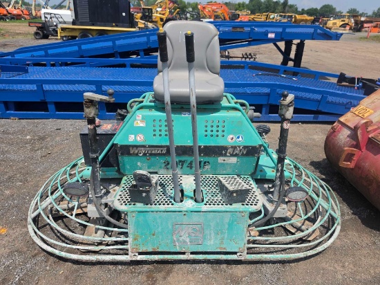 2020 Multiquip Ride On Power Trowel Concrete Equipment Sn:213313
