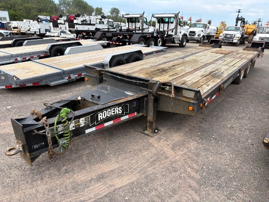 2013 ROGERS TAG21-28/102/02XSP TAGALONG TRAILER VN:1RBT35209DAR25983 equipped with 22ft. Deck, 8ft.