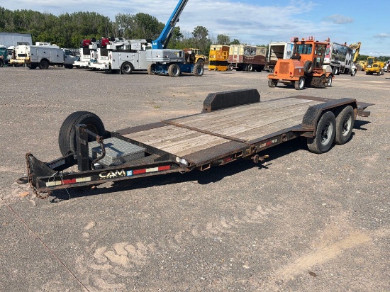 2017 CAM P-SDTX82174-161 TAGALONG TRAILER VN:5JPBU2620HP052917 equipped with 17ft. Tilt deck, 4ft.