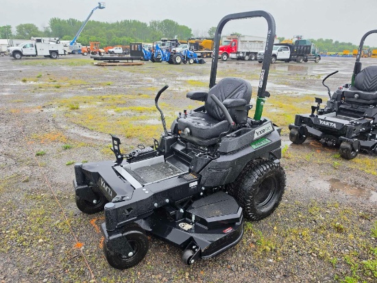 NEW YAKTA YXR610 COMMERCIAL MOWER SN:197690 powered by Kawasaki gas engine, equipped with ROPS,
