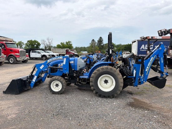 DEMO NEW HOLLAND WORKMASTER 35 TRACTOR LOADER SN:N0013126, 4x4, powered by diesel engine, equipped