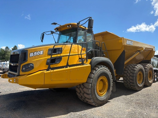 NEW UNUSED BELL B50E ARTICULATED HAUL TRUCK 6x6, SN:408704, powered by Mercedes Benz diesel engine,