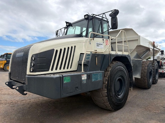 2019 TEREX TA400 ARTICULATED HAUL TRUCK 6x6, SN:131040, powered by Scania diesel engine, equipped