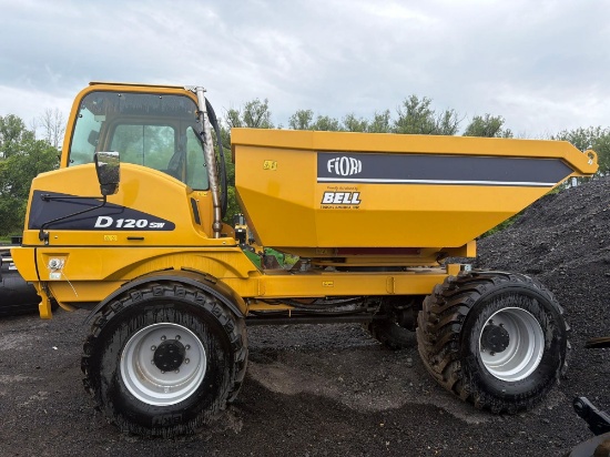 NEW UNUSED FIORI DF100, ARTICULATED DUMPER SN:3143, 4x4, powered by Kohler KDI 3404 TCRSCR diesel