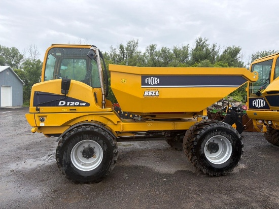 NEW UNUSED FIORI DF100 ARTICULATED DUMPER SN:3142, 4x4, powered by Kohler KDI 3404 TCRSCR diesel