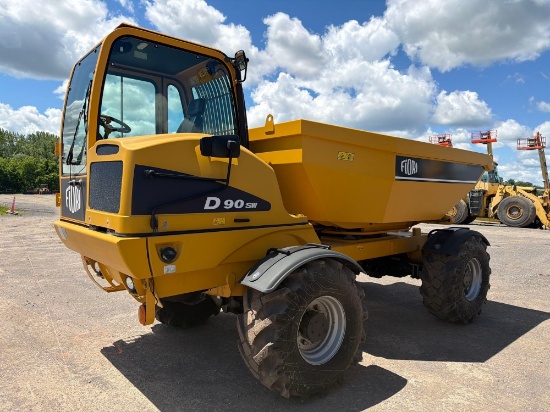 NEW UNUSED FIORI DF100, ARTICULATED DUMPER 4x4, SN: 2177, powered by Kohler KDI 2504 diesel engine,