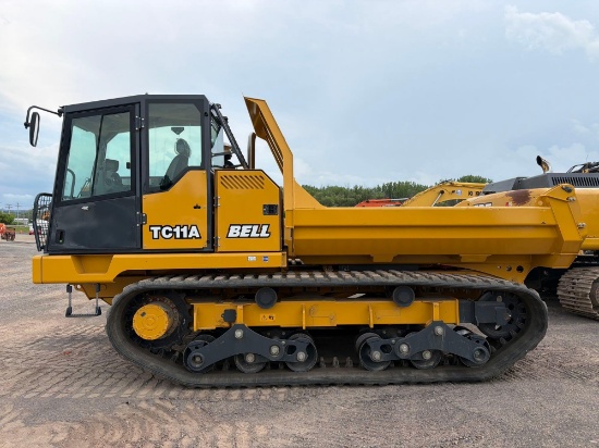 NEW UNUSED BELL TC11 CRAWLER CARRIER, SN:1000106, powered by Cummins B6.7 diesel engine, equipped