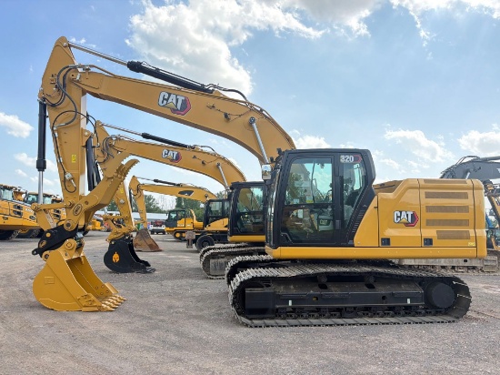 NEW UNUSED CAT 320GC HYDRAULIC EXCAVATOR SN:TLKS30416 powered by Cat diesel engine, equipped with