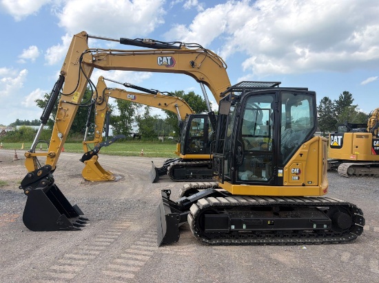 NEW UNUSED CAT 308CR HYDRAULIC EXCAVATOR SN:TGX804076 powered by Cat diesel engine, equipped with