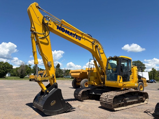 DEMO KOMATSU PC238USLC-11 HYDRAULIC EXCAVATOR, SN:010052, powered by Komatsu SAA6D107E-2 diesel