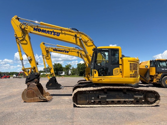 DEMO KOMATSU PC238USLC-11 HYDRAULIC EXCAVATOR, SN:C009978 powered by Komatsu SAA6D107E-2 diesel