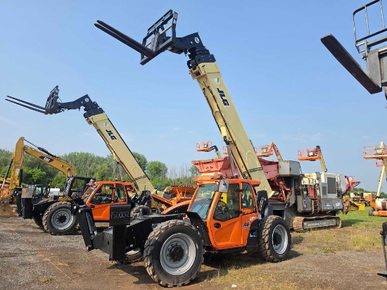 NEW UNUSED JLG 1255 TELESCOPIC FORKLIFT 4x4, SN:150002, powered by Cummins Tier 4F diesel engine,