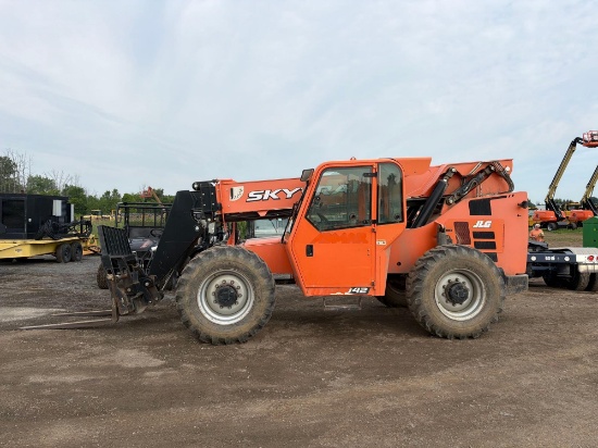 2016 SKYTRAK 8042 TELESCOPIC FORKLIFT SN:074903 4x4, powered by diesel engine, equipped with EROPS,